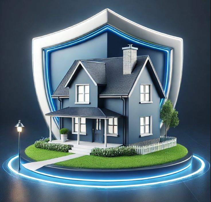 Auto, home, and property insurance protection concept with Mercury Insurance